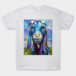 Black Farm Goat On a Beautiful Day T-Shirt